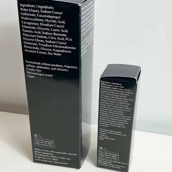 Ursula Skincare Bioluminescence AHA NIght Serum and Soft Cleanser Bundle - Picture 5 of 6